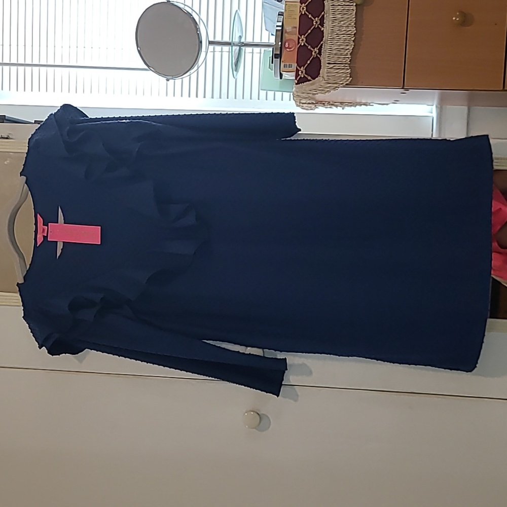 Lilly Pulitzer Elegant Dress, Size Large 😍 Color Bay Navy